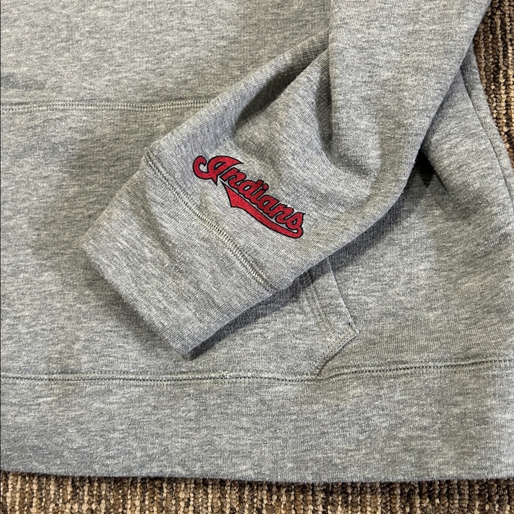 Victoria's Secret PINK Cleveland Indians Meet Me In Dugout quarter-zip pullover - Picture 4 of 6